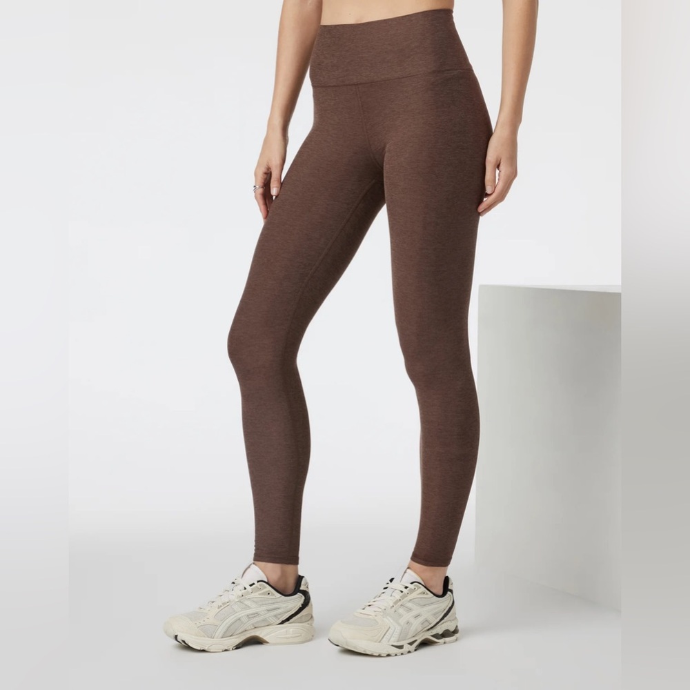 Vuori Clean Elevation Legging, size S, ‘Chocolate Milk Heather’